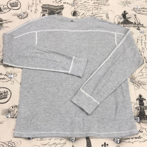 Billy Reid Regular Fit Waffle Crewneck Pullover - Picture 7 of 7